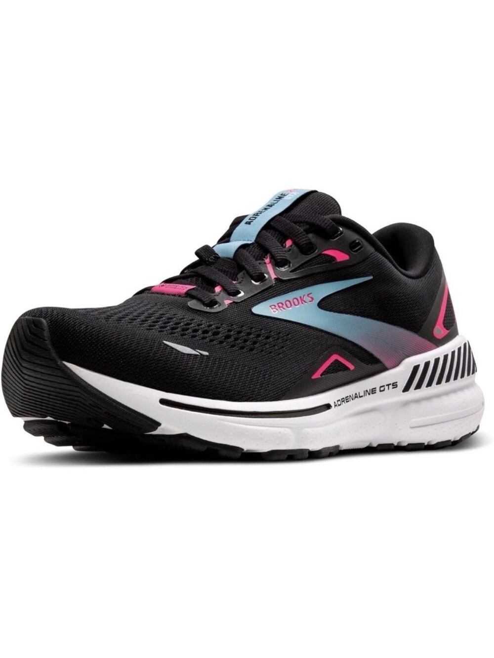 NWT Brooks Adrenaline GTS 23 GTX Women's Running Shoe - Black/Pink